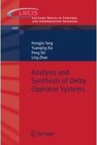 Analysis and Synthesis of Delta Operator Systems