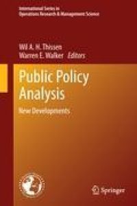 Public Policy Analysis  - New Developments