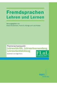 Fremdsprachen Lehren und Lernen 2011 Heft 2