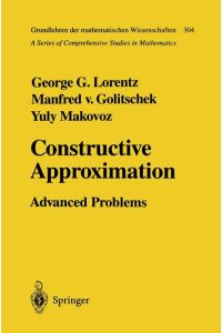 Constructive Approximation  - Advanced Problems