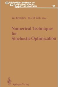 Numerical Techniques for Stochastic Optimization
