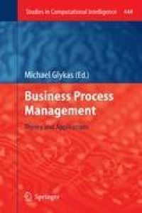 Business Process Management  - Theory and Applications