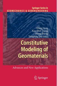 Constitutive Modeling of Geomaterials  - Advances and New Applications