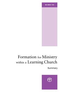 Formation for Ministry Within a Learning Church  - Summary