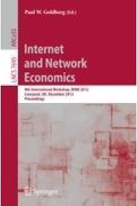 Internet and Network Economics  - 8th International Workshop, WINE 2012, Singapore, December 11-14, 2012. Proceedings