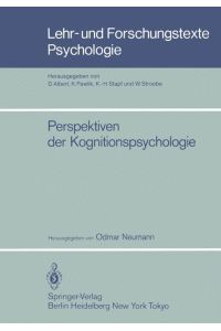 Perspektiven der Kognitionspsychologie
