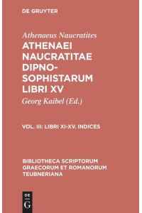 Libri XI-XV. Indices