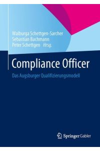 Compliance Officer  - Das Augsburger Qualifizierungsmodell