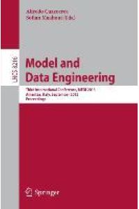 Model and Data Engineering  - Third International Conference, MEDI 2013, Amantea, Italy, September 25-27, 2013 Proceedings