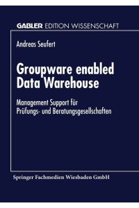 Groupware enabled Data Warehouse  - Management Support für Prüfungs- und Beratungsgesellschaften