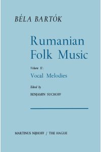Rumanian Folk Music  - Vocal Melodies