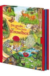 Die große Anne Suess Wimmelbox  - 3 Wimmelbücher im Schuber