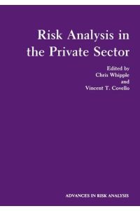 Risk Analysis in the Private Sector