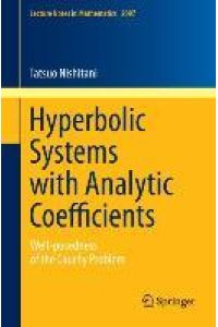 Hyperbolic Systems with Analytic Coefficients  - Well-posedness of the Cauchy Problem