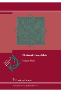 Electronic Complaints  - An Empirical Study on British English and German Complaints on eBay