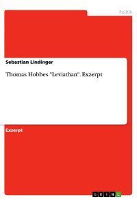 Thomas Hobbes Leviathan. Exzerpt