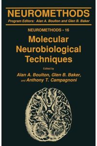 Molecular Neurobiological Techniques