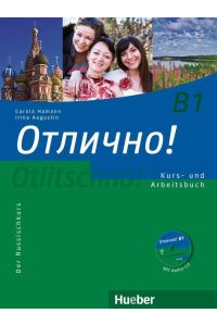 Otlitschno! B1. Kurs- und Arbeitsbuch mit Audio-CD  - Der Russischkurs