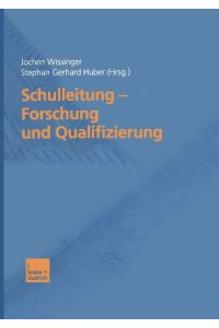 Schulleitung ¿ Forschung und Qualifizierung