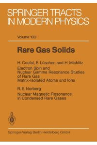 Rare Gas Solids