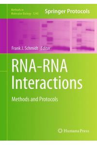 RNA-RNA Interactions  - Methods and Protocols