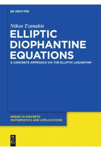 Elliptic Diophantine Equations  - A Concrete Approach via the Elliptic Logarithm
