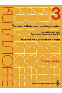Thermoplaste  - Merkblätter 805¿1200