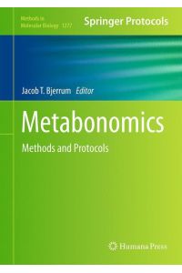 Metabonomics  - Methods and Protocols
