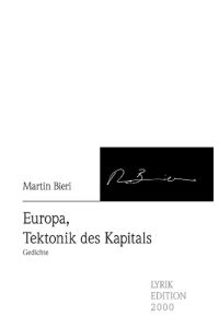 Europa, Tektonik des Kapitals