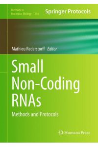 Small Non-Coding RNAs  - Methods and Protocols