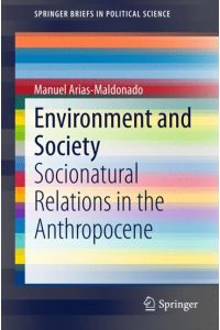 Environment and Society  - Socionatural Relations in the Anthropocene