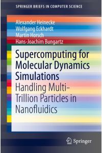 Supercomputing for Molecular Dynamics Simulations  - Handling Multi-Trillion Particles in Nanofluidics