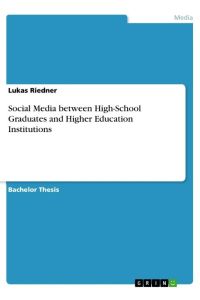 Social Media between High-School Graduates and Higher Education Institutions