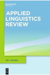 Applied Linguistics Review. 2011 2