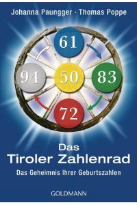 Das Tiroler Zahlenrad  - Das Geheimnis Ihrer Geburtszahlen