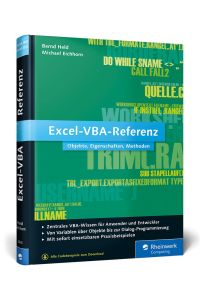 Excel-VBA-Referenz  - Objekte, Eigenschaften, Methoden
