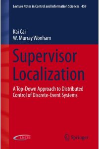 Supervisor Localization  - A Top-Down Approach to Distributed Control of Discrete-Event Systems