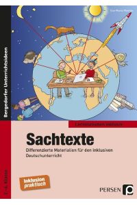 Sachtexte  - Differenzierte Materialien für den inklusiven Deutschunterricht (2. bis 4. Klasse)