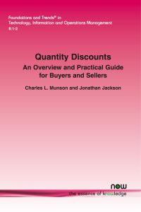 Quantity Discounts  - An Overview and Practical Guide for Buyers and Sellers