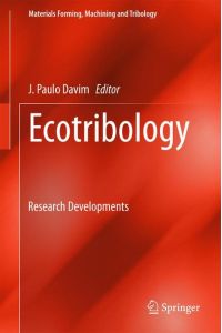 Ecotribology  - Research Developments