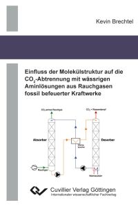 Einfluss der Molekülstruktur auf die CO2-Abtrennung mit wässrigen Aminlösungen aus Rauchgasen fossil befeuerter Kraftwerke
