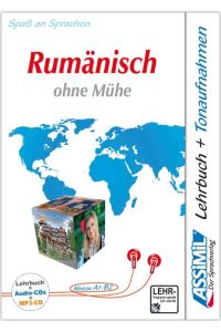ASSiMiL Rumänisch ohne Mühe  - Selbstlernkurs für Deutsche - Lehrbuch + 4 Audio-CDs + 1 mp3-CD