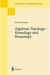 Algebraic Topology - Homotopy and Homology