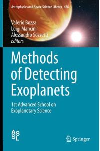 Methods of Detecting Exoplanets  - 1st Advanced School on Exoplanetary Science