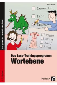 Das Lese-Trainingsprogramm: Wortebene  - 1. und 2. Klasse