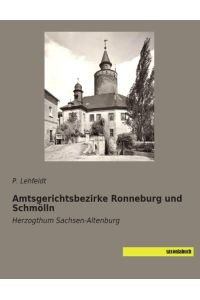Amtsgerichtsbezirke Ronneburg und Schmölln  - Herzogthum Sachsen-Altenburg