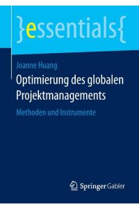 Optimierung des globalen Projektmanagements  - Methoden und Instrumente