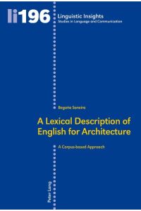 A Lexical Description of English for Architecture  - A Corpus-based Approach