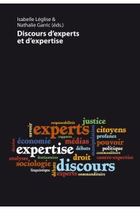 Discours d¿experts et d¿expertise