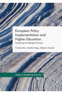 European Policy Implementation and Higher Education  - Analysing the Bologna Process